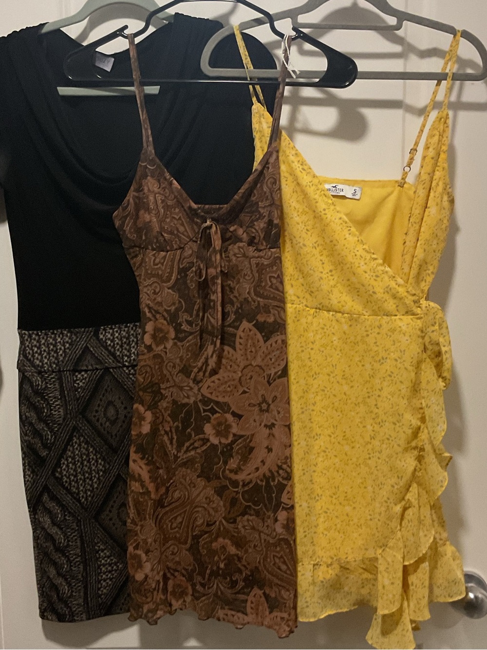 3 Dress Bundle - Hollister, Y2K, Suzy Sheer 8 - Size Small